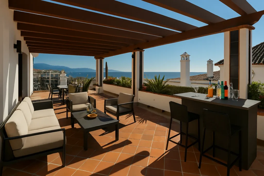 Unique Penthouse in Puerto de la Duquesa with 360° Views